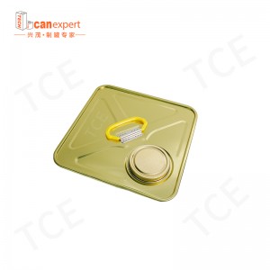 Tce- Factory Hot Sale 1laccessories Of Quadrate Tin Cans 0.23mm Tin Cans Accessories