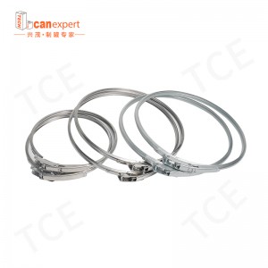 Tce- Factory Hot Sale Iron Hoop Of Orchid Metalpail Accessories