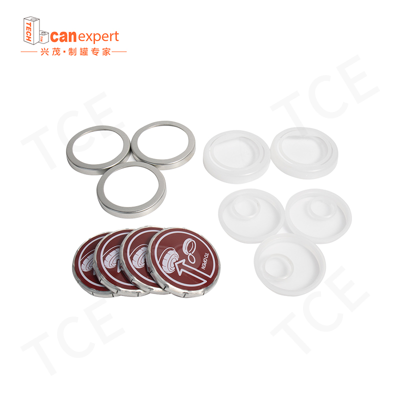 Tce- Best Selling Pressure Cap Accessories Of Tin Can Tinplate Accessories Of Pressure Cap