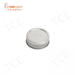 Tce- Factory Direct Metal Can Screw Mouth 42mm Diameter 0.25mm Thickness Screw Lid